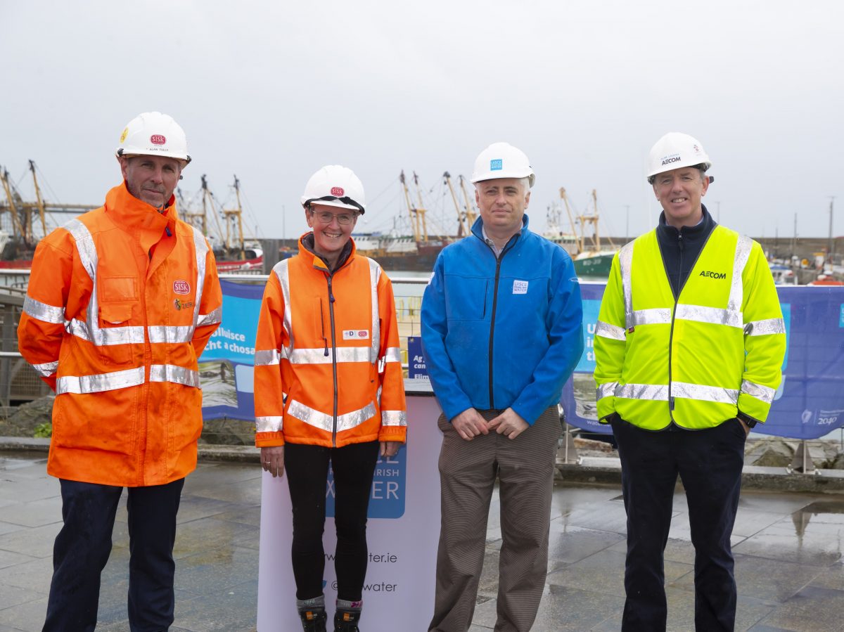 sisk-and-irish-water-turns-sod-on-kilmore-quay-project